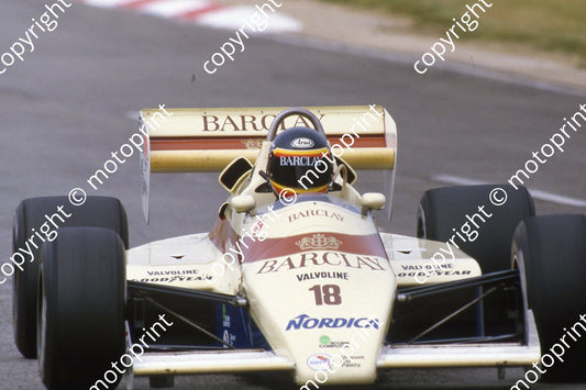 18 Thierry Boutsen Arrows Cosworth A6 (Courtesy Roger Swan)  (2)