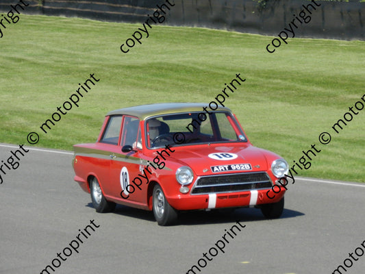 18 Alan Mann R Attwood Lotus Cortina practice  (17)