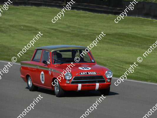 18 Alan Mann R Attwood Lotus Cortina practice  (7)