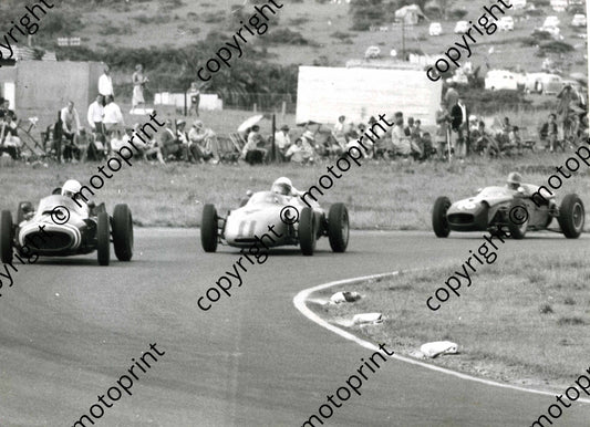 1961 SA GP EL Doug  Serrurier Cooper Maserati_ Edgar Barth Porsche_ Helmut Menzler Lotus Borgward