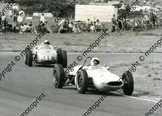 1961 SA GP EL Stirling Moss Lotus 18-21, Jo Bonnier Porsche