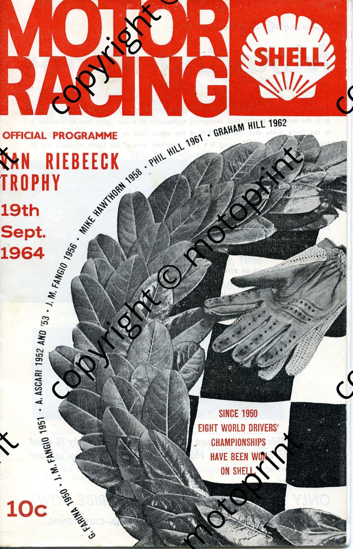 1964 Van Riebeeck Trophy Killarney a to order following see home page news 12 Sept 2010; entry lists bikes, F1, saloons, sportsa nd GT, club champs