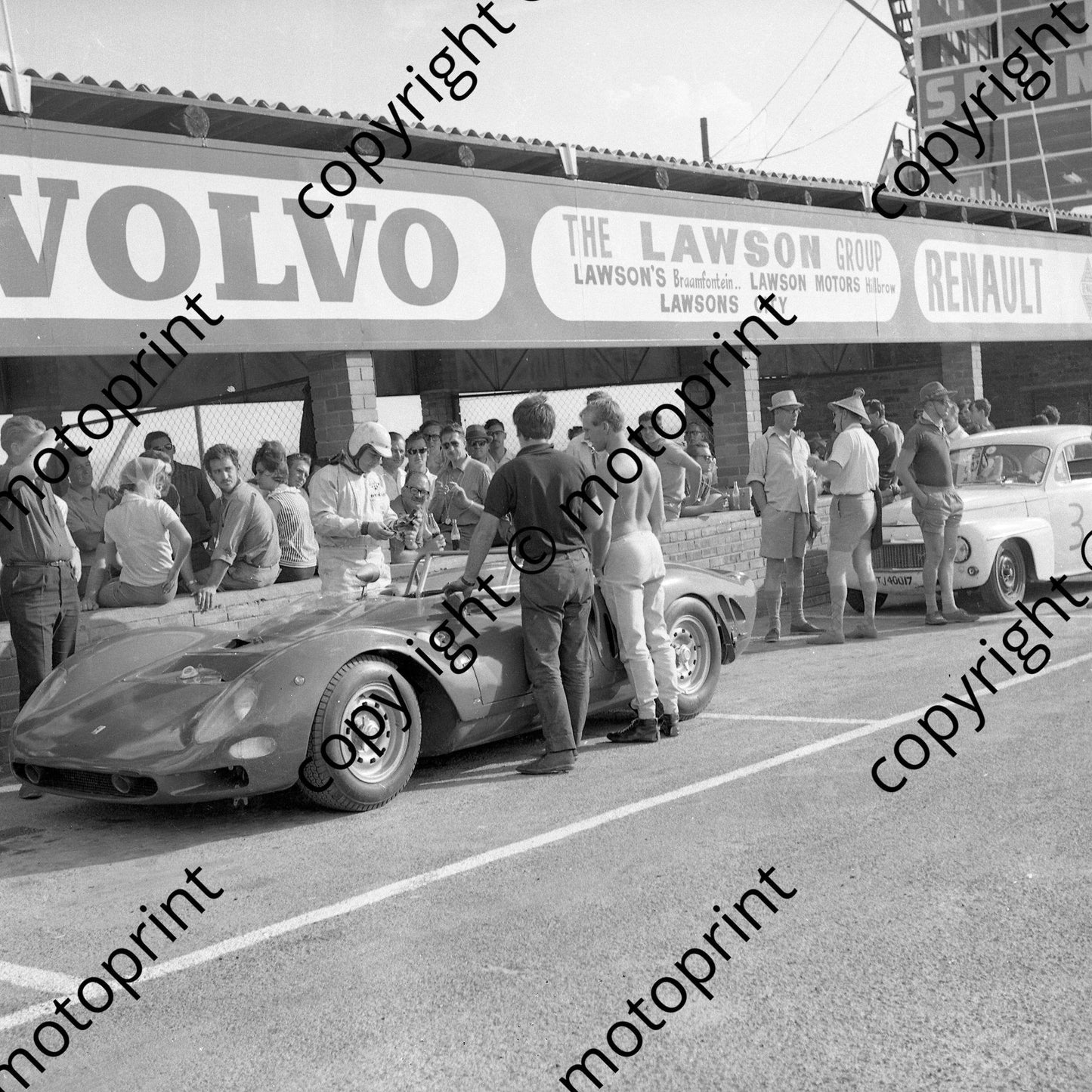 1965 1 David Piper Richard Attwood Ferrari 365 P2 (courtesy Ken Stewart) (3)