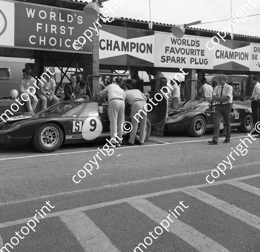 1966 9 Ford GT40 2 Ford P40 (courtesy Ken Stewart) 782