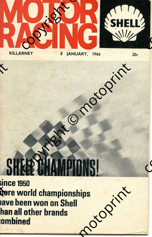 1966 Cape South easter Killarney a to order following see home page news 12 Sept 2010; entry lists bikes, SA champs saloons, sports cars, F1 with results