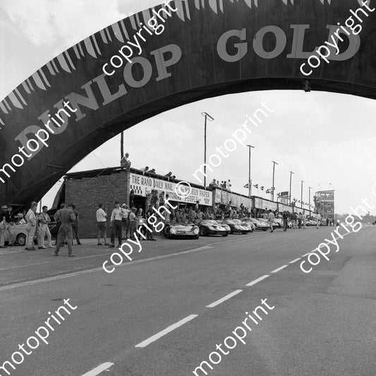 1966 Le Mans line up (courtesy Ken Stewart) 764