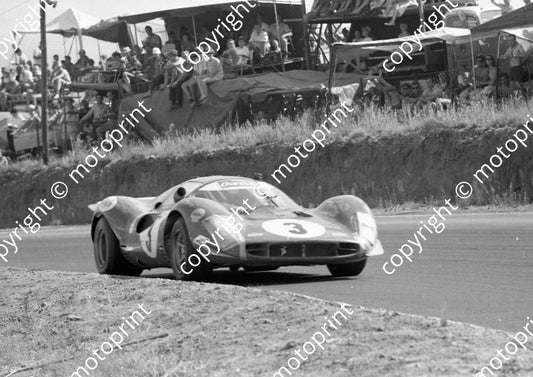 1968 3 Ferrari P3 David Piper Dick Attwood A4 (courtesy Ken Stewart)  (6)