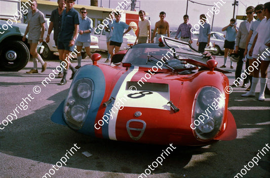 1968 9hr Alfa T33 Pilette Slotemaker cleaned  (thanks Vito Momo via G Cavalieri) 034