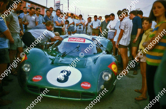 1968 9hr Ferrari P3 Piper Attwood (thanks Vito Momo via G Cavalieri) 047