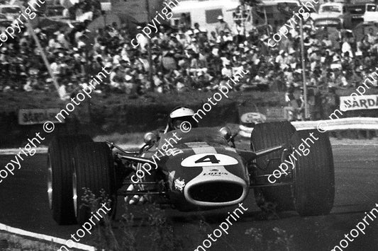 1968 SA GP Jim Clark Lotus 49 (courtesy Ken Stewart)