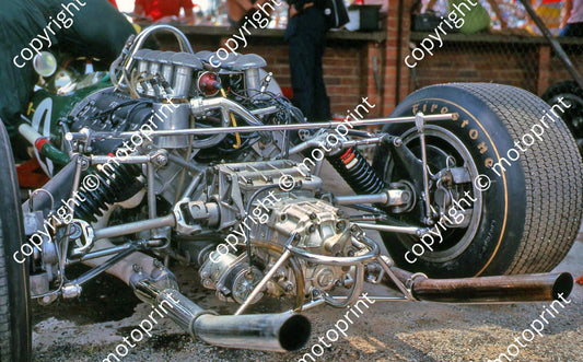 1968 SA GP Lotus 49 gearbox detail Jim Clark car (thanks Vito Momo via G Cavalieri) 070