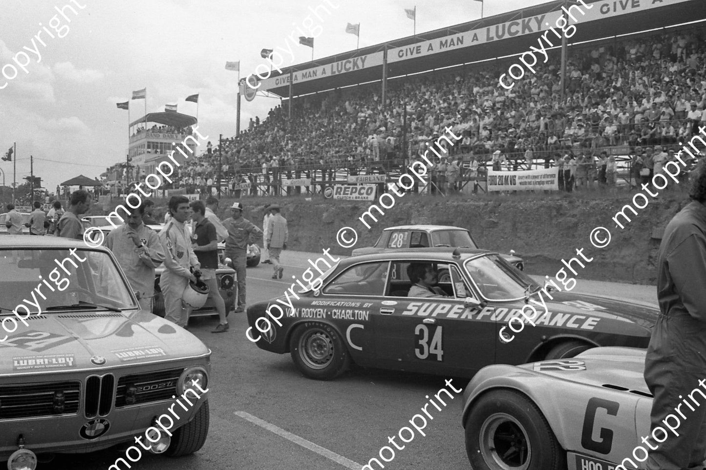 1969 34 Alfa GTV Basil van Rooyen, Dave Charlton 24 BMW 2002 Markham Wingels 28 Renault Scamp Porter Geoff Mortimer (thanks Ken Stewart) 505