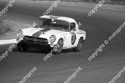 1969 9hr 31 Honda S800 A Leitao, F Natividade (permission Malcolm Sampson Motorsport Photography   023