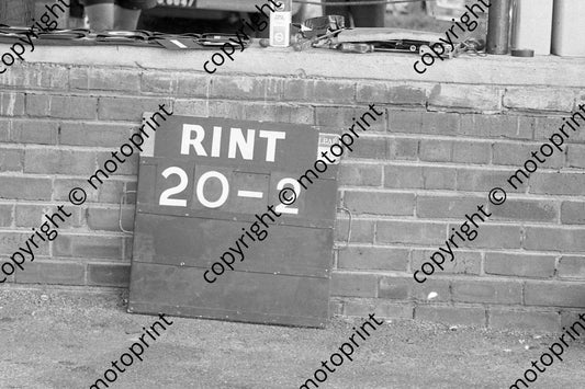 1969 SA GP Jochen Rindt pit board note economy of spelling (courtesy Ken Stewart) 096