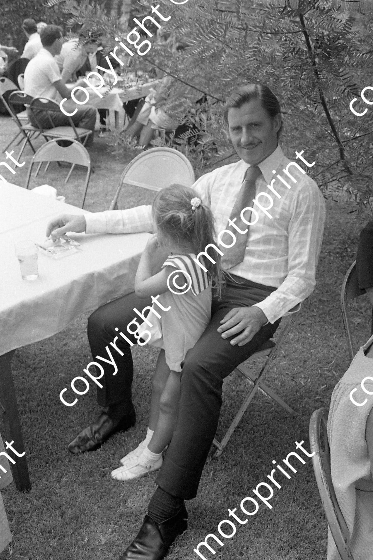 1969 SA GP prizegiving Graham Hill and daughter (courtesy Ken Stewart) 121