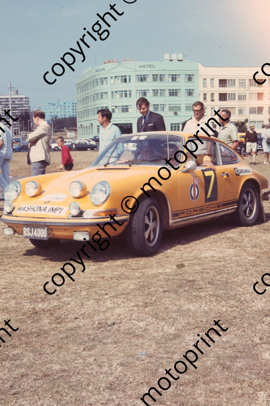 1969 Total Rally 7  Frans Kirsten, Graham Johnson Porsche 911 (Ben van Rensburg) (2)