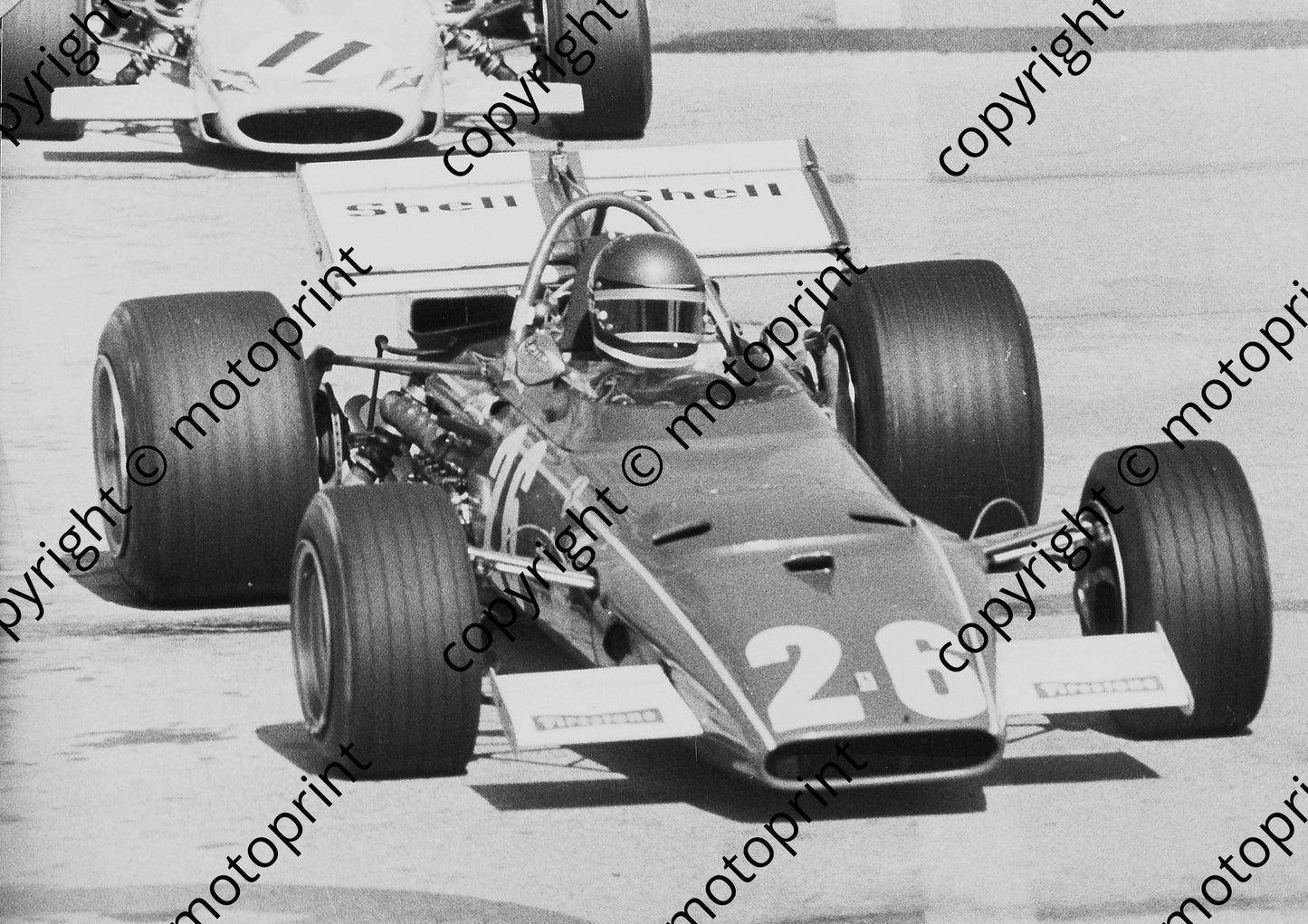 1970 Monaco GP Jackie Ickx Ferrari 312B