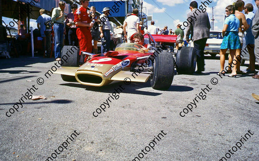 1970 SA GP Lotus 49 Jochen Rindt car paddock (thanks Vito Momo via G Cavalieri) 010