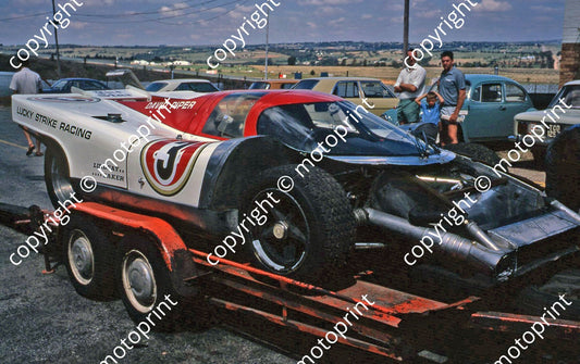 1971 9hr Lucky Strike Porsche 917 Attwood Charlton on trailer (thanks Vito Momo via G Cavalieri) 015