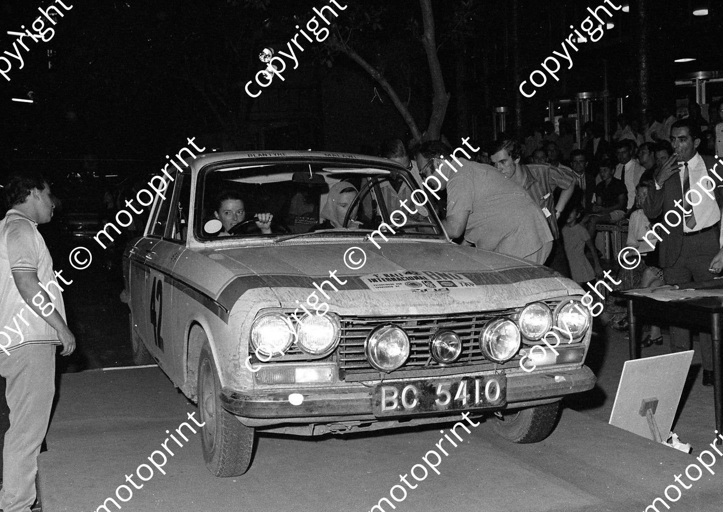 1971 BNU 42.....note nav scarf and ciggie K500f   (courtesy Roger Swan) (5)