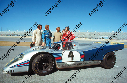 1971 Daytona 24 hr Helmut Marko, Gijs van Lennep Martini Team Porsche 917