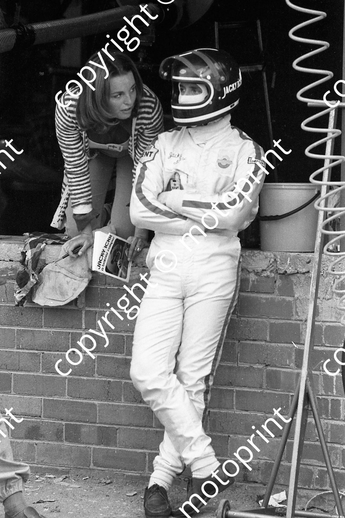 1971 Jacky Ickx getting ready (thanks Ken Stewart) (1)