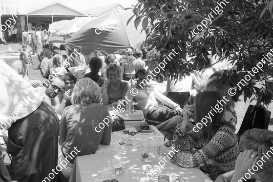 1971 SA GP prizegiving clockwise drivers Pescarolo Cevert Regazzoni_ back to camera Helen Stewart (thanks Ken Stewart) 179