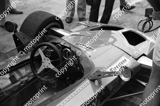 1972 Kya SS John Love TS9 cockpit close (permission Malcolm Sampson Motorsport Photography) 044