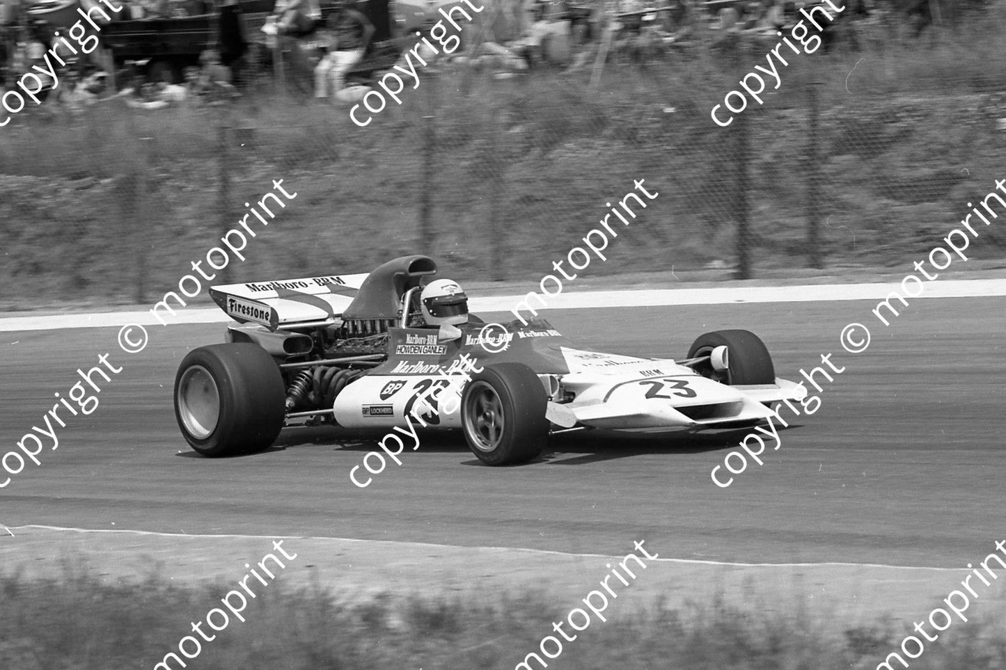 1972 SA GP SS 23 H Ganley BRM P160 (permission Malcolm Sampson Motorsport Photography) 1972 SA GP  (40)