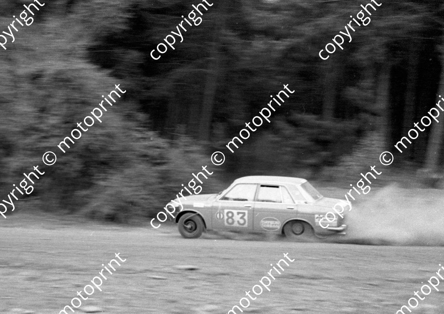 1972 Total 83 FP and CJ Ferreira Datsun 1600SSS (courtesy Roger Swan)