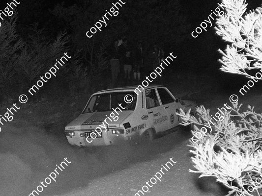 1973 Lucky Strike 9 Hein, Ronel Dahms Renault T12 Gordini (courtesy Roger Swan) (59a)