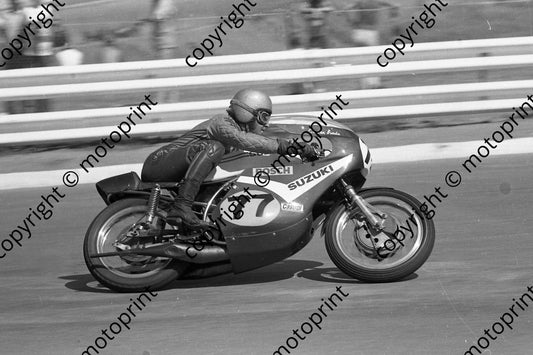 1973 MC Kya Highveld 100 77 Les van breda Suzuki TR500 044