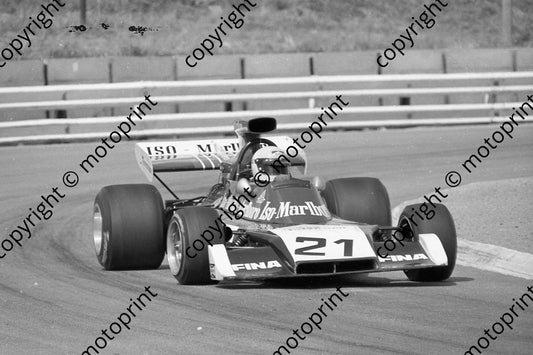 1973 SA GP SS 21 Ganley Iso Marlboro FX3-2  (permission Malcolm Sampson Motorsport Photography)  (443)