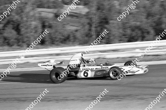 1973 SA GP SS 6 Revson McLaren M19A-2 (permission Malcolm Sampson Motorsport Photography)  (538)