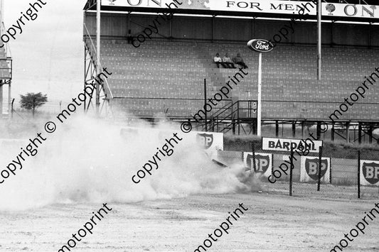 1973 SA GP Stewart Tyrrell practice off Crowthorne 002a