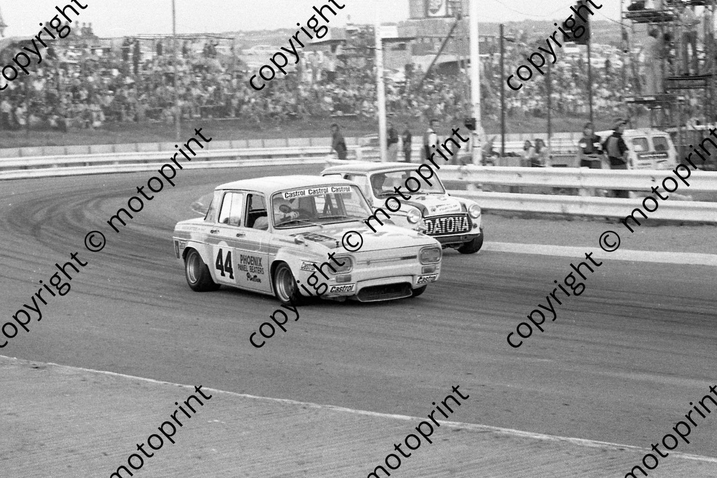 1973 SA GP support saloons G La Reservee R10, Giovannoni Mini  (courtesy Roger Swan), 313