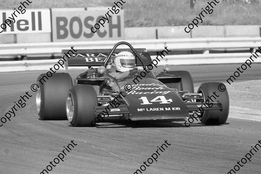 1973 SS Kya 14 Derek Tunmer McL M10B Chev   (permission Malcolm Sampson Motorsport Photography)