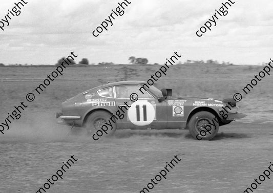 1973 Safari 11 Edgar Herrman, Hans Schuller Datsun 240Z 1055 (courtesy Roger Swan) (9)