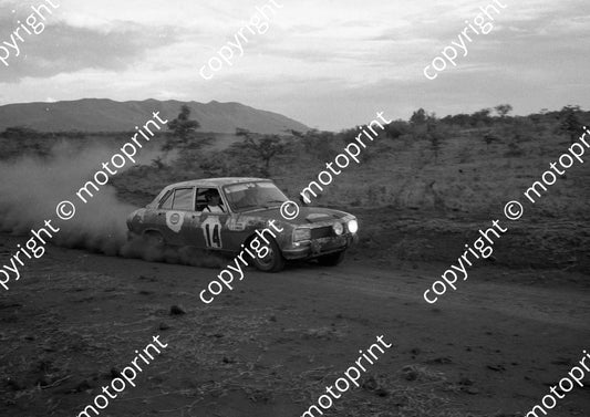 1973 Safari 14 Pierre Parsons, Jim Cowper Peugeot 504 1058 (courtesy Roger Swan) (18)