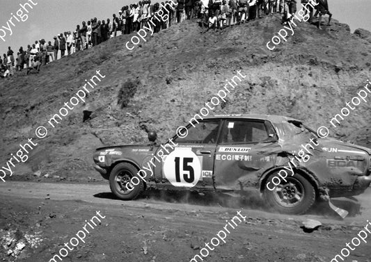 1973 Safari 15 Zully Remtulla, Nizar Jivani Datsun 1800SSS 1049  (courtesy Roger Swan) (6)