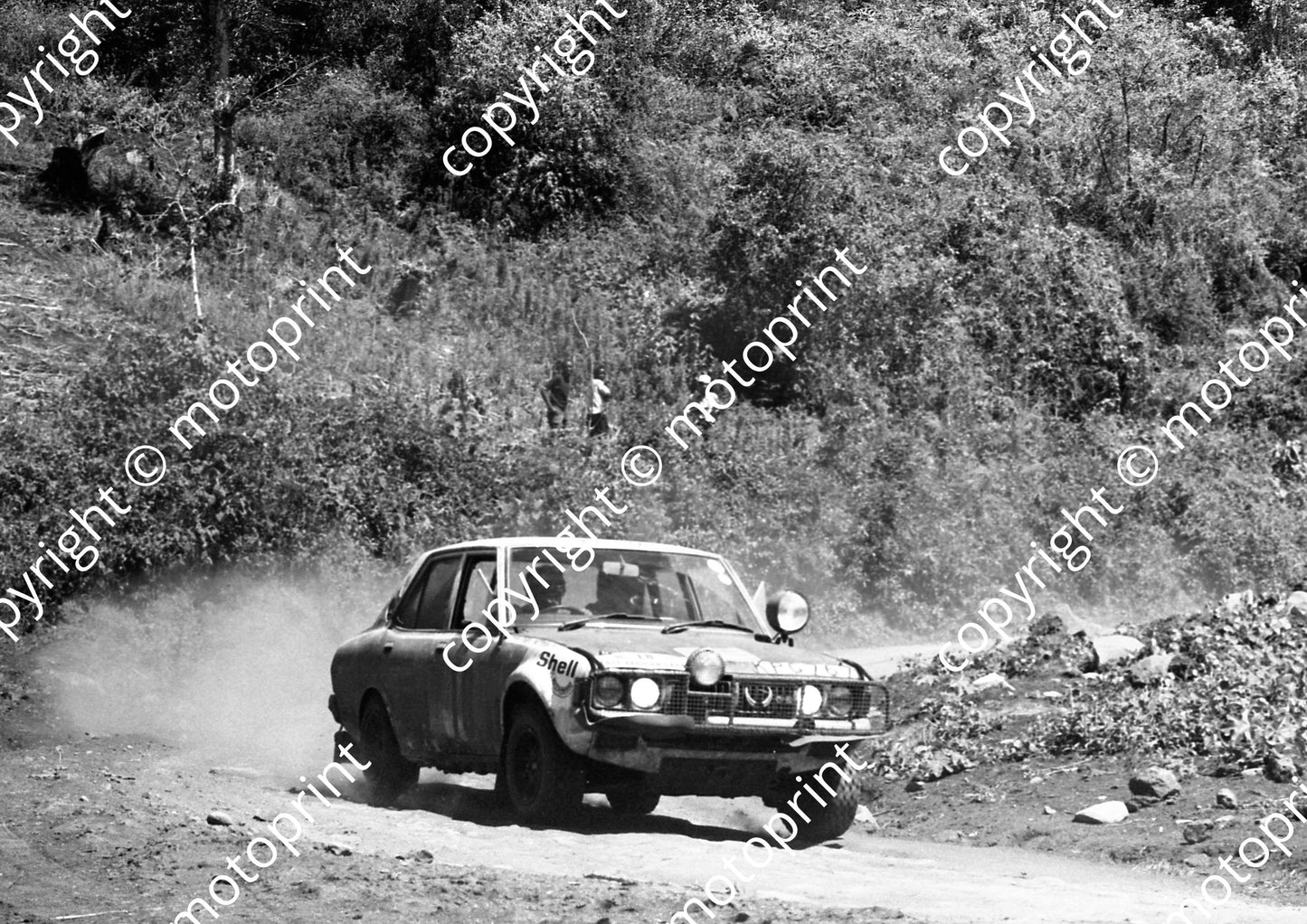 1973 Safari 18 Joginder Singh, Tim Samuels Mitsubishi Galant 1049 (courtesy Roger Swan) (8)