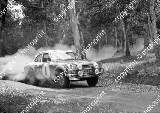 1973 Safari 4 Hannu Mikkola, John Davenport Escort RS1600 Mk1 1052 (courtesy Roger Swan  (2)