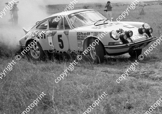 1973 Safari 5 Sobieslaw Zasada, Marian Bien Porsche Carrera RS2,7 1053  (courtesy Roger Swan) (14)