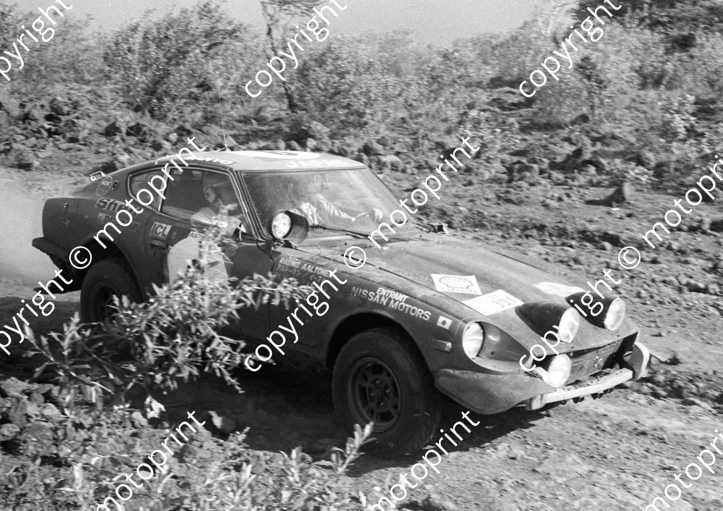 1973 Safari 6 Rauno Aaltonen, Paul Easter Datsun 240Z 1058 (courtesy Roger Swan) (13)