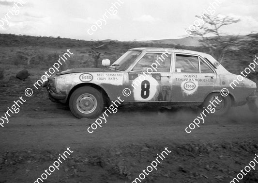 1973 Safari 8 Bert Shankland, Chris Bates Peugeot 504 1058  (courtesy Roger Swan) (7)