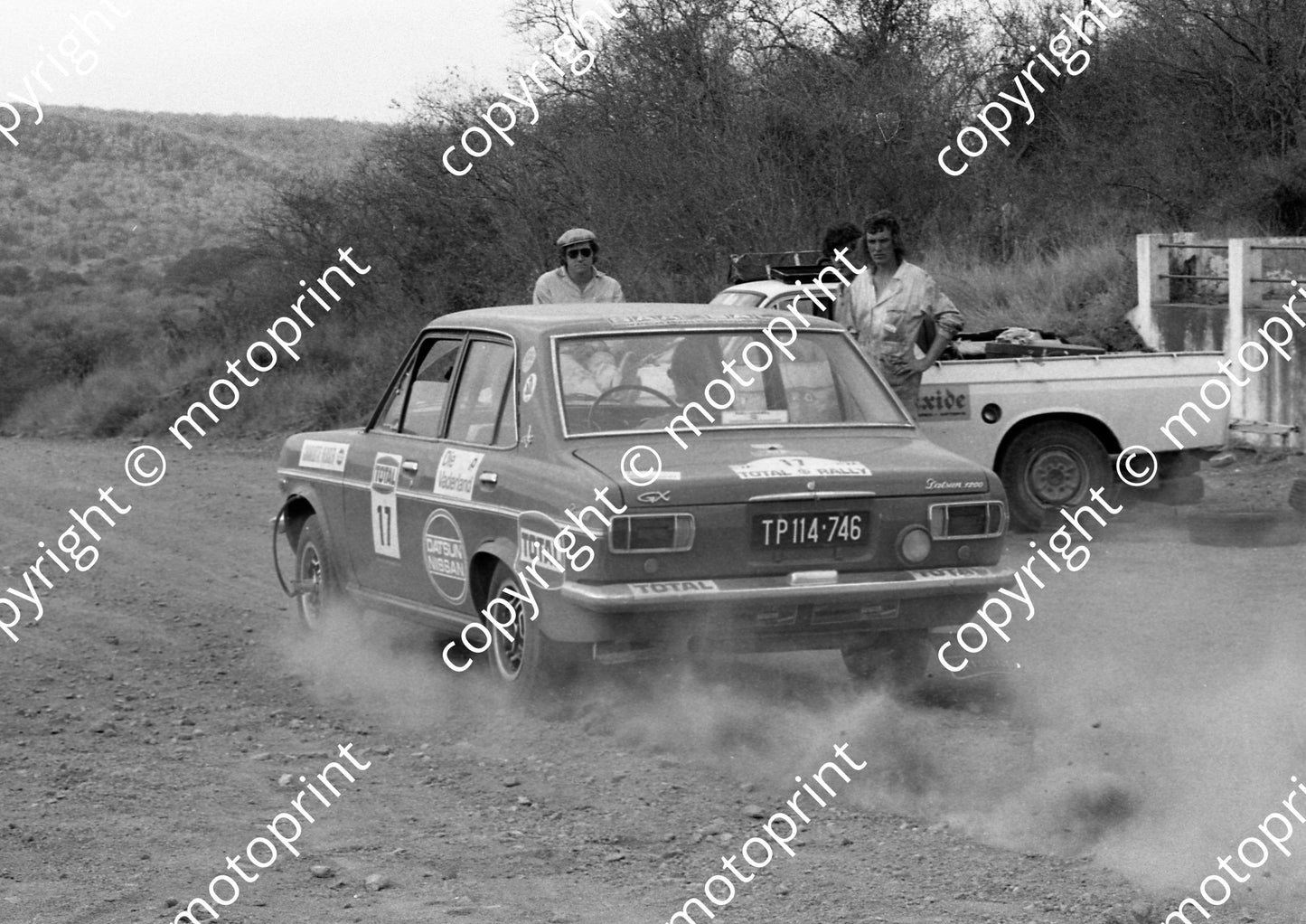 1973 Total 17 Oda Dencker-Andersen, Charlotte Heuser Datsun GX (courtesy Roger Swan) (16)