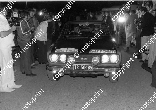 1973 Total 1 Tony Fall, Franz Boshoff Datsun 180B (courtesy Roger Swan) (18)