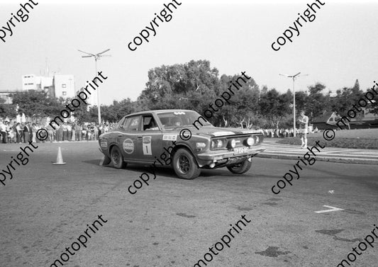 1973 Total 1 Tony Fall, Franz Boshoff Datsun 180B winners (courtesy Roger Swan) (6)