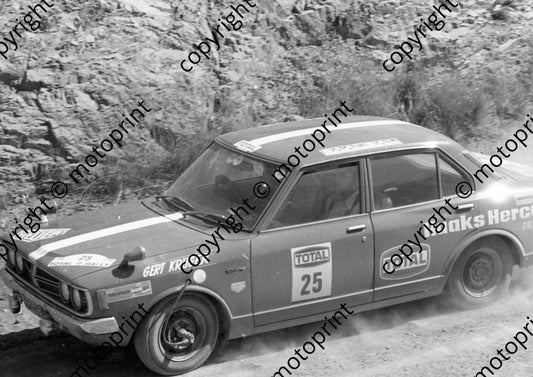 1973 Total 25 Leon Botha, Gert Kruger Toyota GSL per programme (Datsun check)(Courtesy Roger Swan) (13)