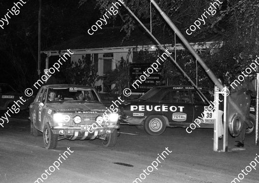 1973 Total 37 Kassie Coetzee, L Victor per entry list (Wiley Harrington check) Datsun 1600SSS (courtesy Roger Swan) (6)